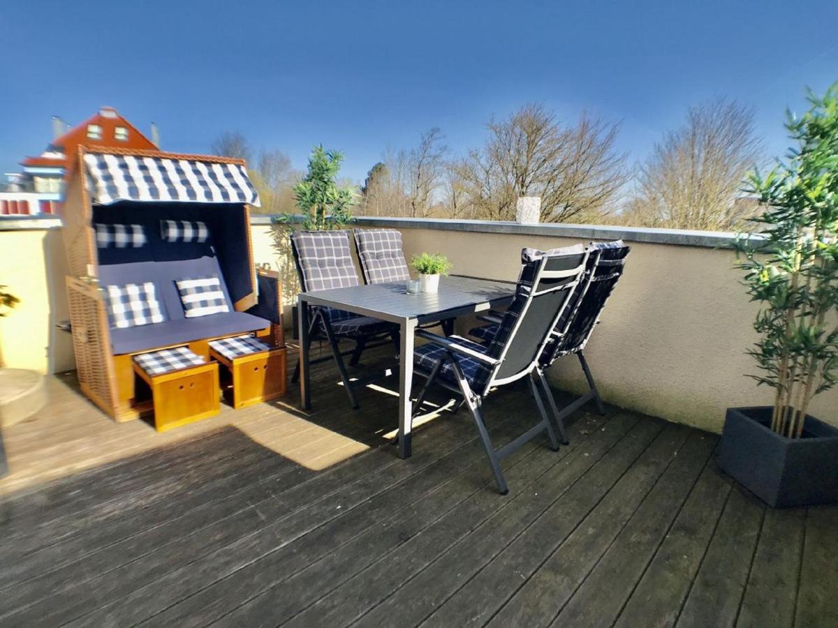 Apartament Leuchtturm Leuchtturm 7 - Dachterrasse Mit Meerblick Großenbrode Zewnętrze zdjęcie